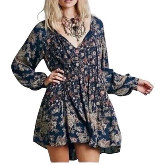 FREE PEOPLE Lucky Loosey Dress - Size XS - Picture 1 of 7